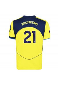 Tottenham Hotspur Dejan Kulusevski #21 Jalkapallovaatteet Kolmaspaita 2025-26 Lyhythihainen